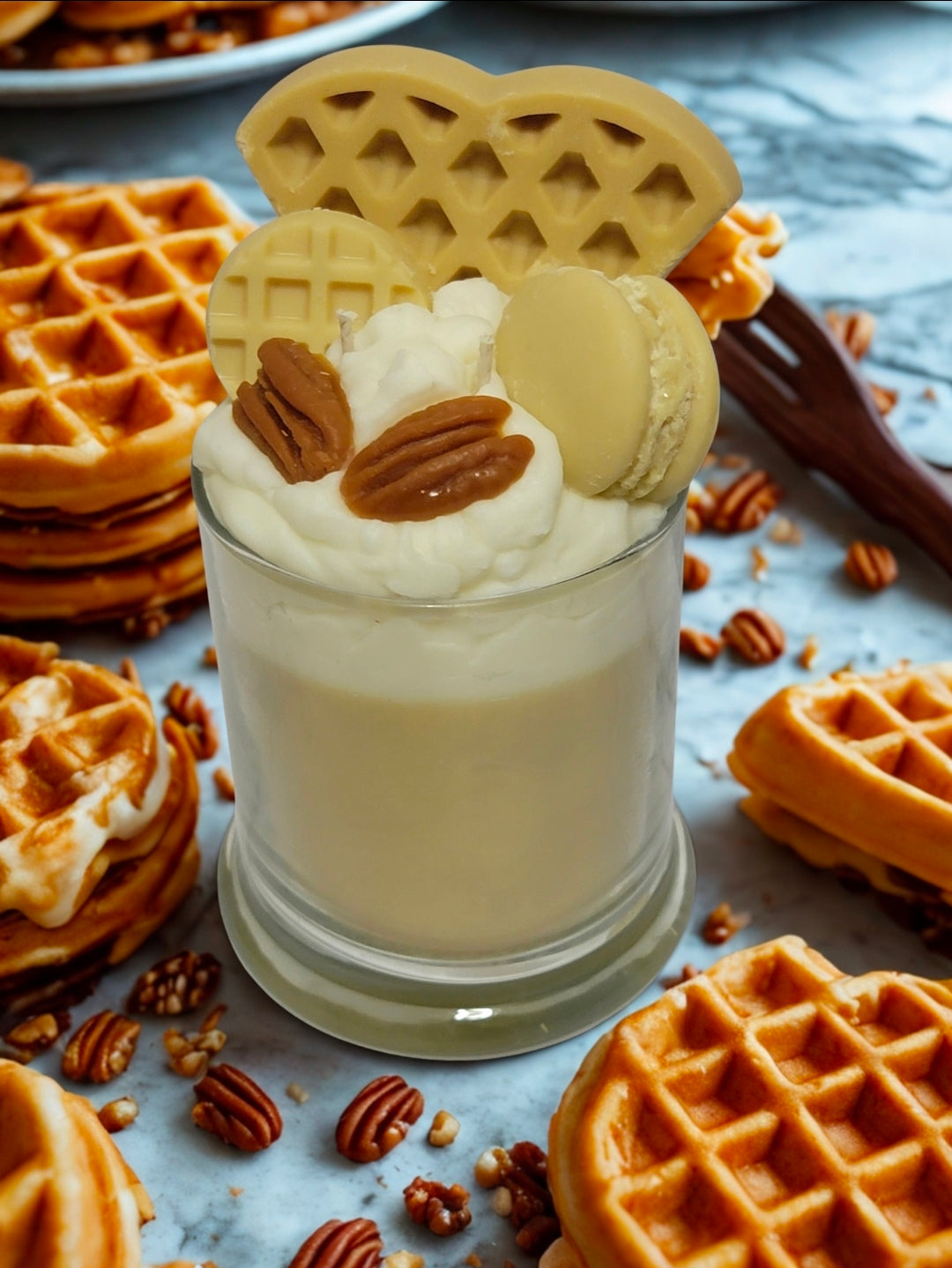 Pumpkin Pecan Waffle