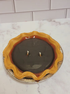 Cinnamon spiced vanilla pie