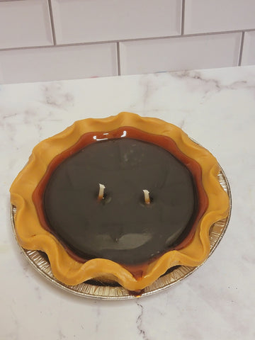 Cinnamon spiced vanilla pie