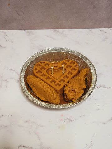 Chicken and waffles